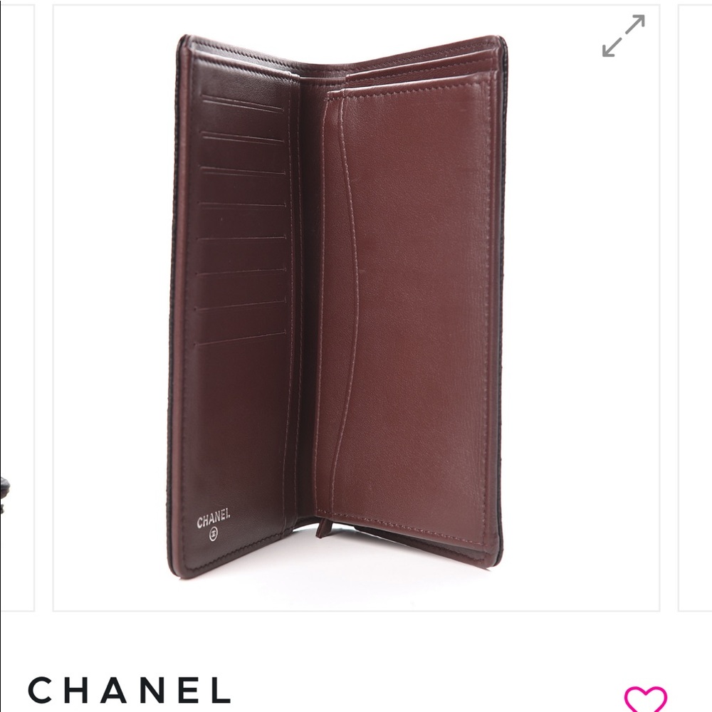 Chanel Caviar Quilted Yen Wallet - Picture 6 of 16